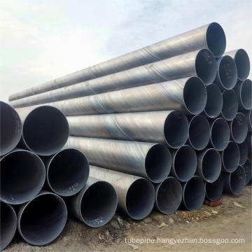 Large-diameter SSAW Sch80 Carbon Spiral Welded Steel Pipe